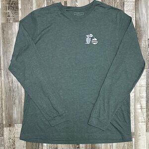Forest Green Long Sleeve Tee Nuts for Bluegrass